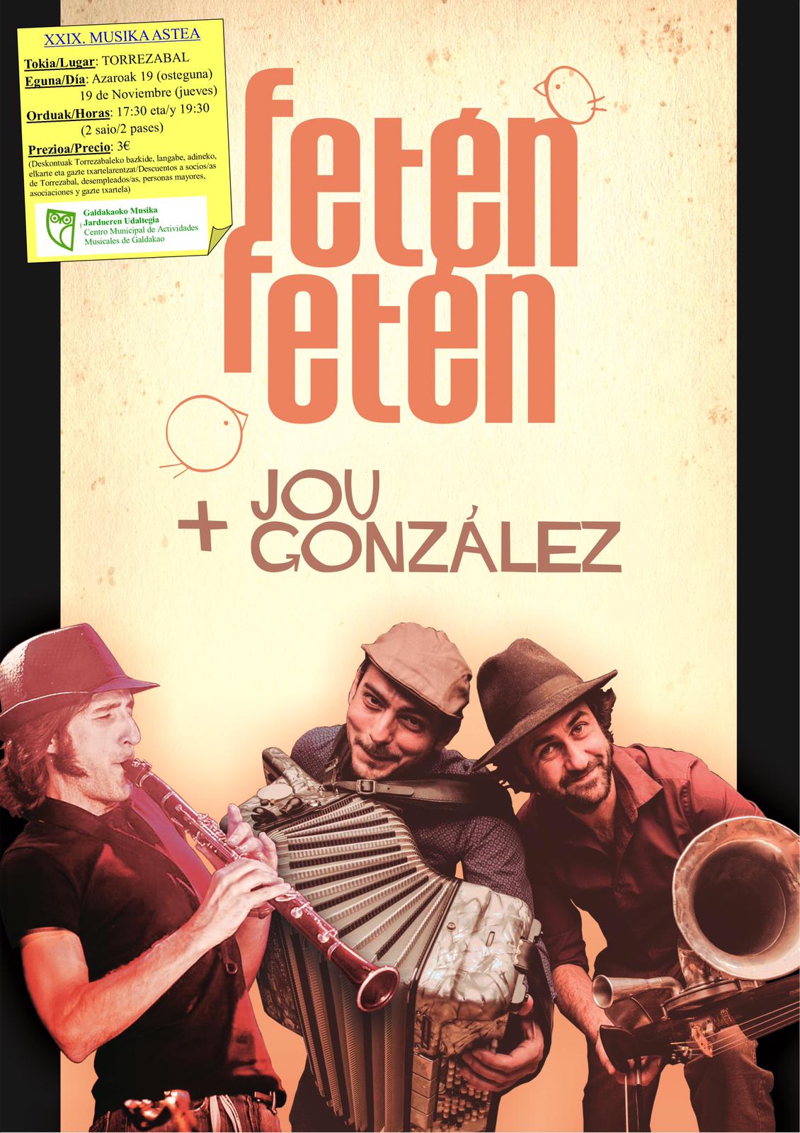 Galdakao. Fetén y Jou Gonzalez