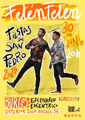Fiestas de Burgos. Sampedros escenario Excéntrico